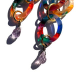 MPR x THE IMAGINARIUM: Tropical Amethyst Double Drop Earrings