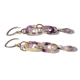 MPR x THE IMAGINARIUM: Opalescent Amethyst Double Drop Briolette Earrings