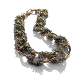MPR x THE IMAGINARIUM: Steel on Gold Chain on Chain Necklace