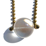 Sea Change Crystal Ball Necklace