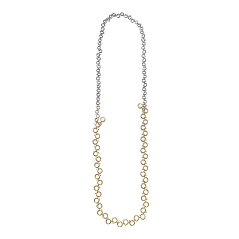 Sea Change Chain Mask Holder Necklace- Clasp on Clasp