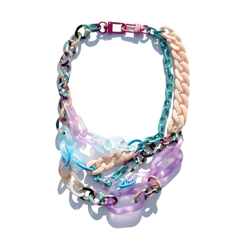 MPR x THE IMAGINARIUM: Turquoise + Peach Surprise Necklace