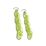 MPR x THE IMAGINARIUM: Bubble Mini Oval Smoky Lime Earrings