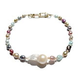 MPR x IMAGINARIUM: Pearl Melange Necklace in Pastel Pearl