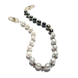 MPR x IMAGINARIUM: Pearl Melange Necklace in Ombre Grey Pearl