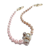 MPR x IMAGINARIUM: Pearl Melange Necklace in Triple Pink