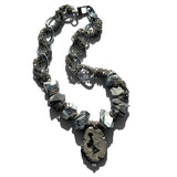 MPR x THE IMAGINARIUM: Silver Pendant Geode Necklace