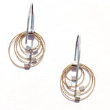 Grad Circle Hook Earrings (Mini)