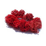 MPR x THE IMAGINARIUM: Red Colorblock Chain Scrunchy Bracelet