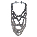 Sea Change Crochet Trellis Necklace