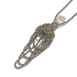 Sea Change Woven Swirl Pendant Necklace