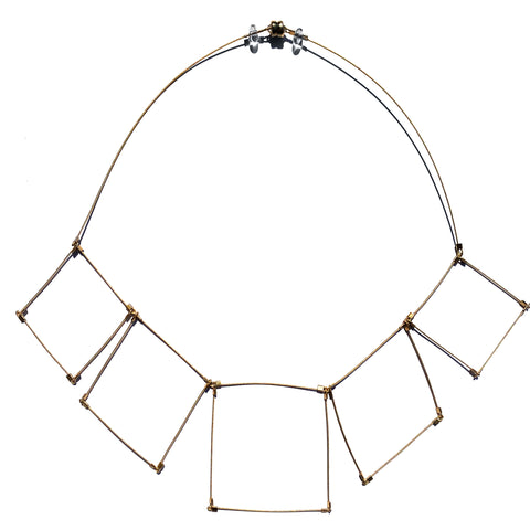 Square Line Necklace