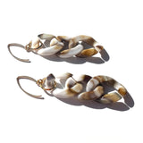 MPR x THE IMAGINARIUM: Tortoise Small Curb Chain Link Hooks in Tan