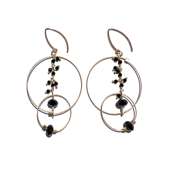 Delightful Caviar Clusters XL Earrings