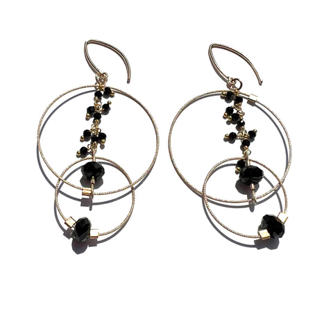 Delightful Caviar Clusters XL Earrings
