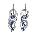 Feather Teardrop (Mini) Hooks with Stones