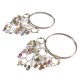 Grape of Wrath Hoop Earrings