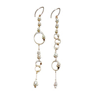 MPR x Misfit Pearls: OOAK Misfit Pearl Long Earrings #1
