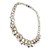 Interlock Necklace (Mini) with Stone