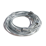 MPR Maxi Cable Collection: Mobius Cuff in Steel