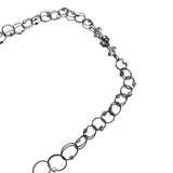 Interlock Necklace (Mini) with Stone