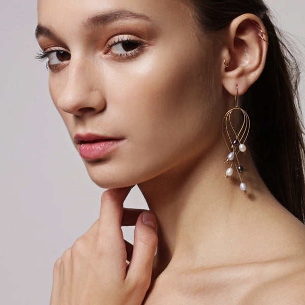 Lattice Hook Earrings