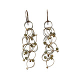 Long Mini Tears Chain Hooks with Stones