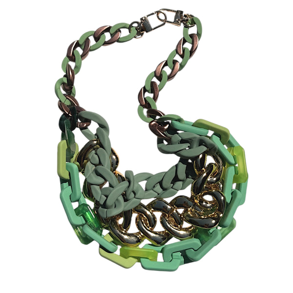 MPR X IMAGINARIUM Angular Veil Necklace
