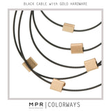 Multi-Interlock Teardrop Chain Hook Earrings