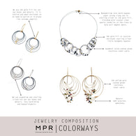 Cinq Hook Earrings