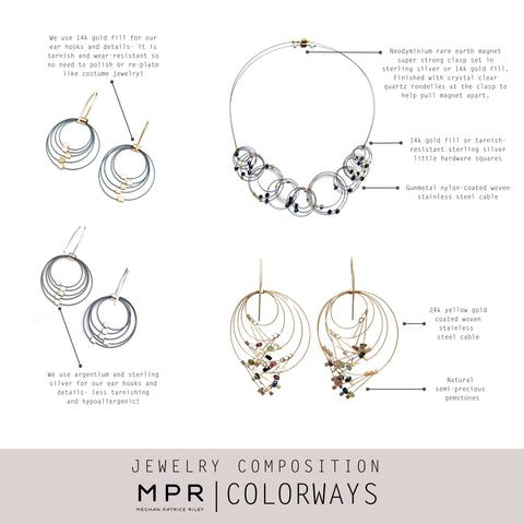 Cinq Hook Earrings