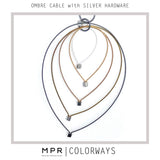 Multi-Interlock Teardrop Chain Hook Earrings