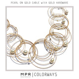 Mini Tears Double Chain Necklace MPR-TN-001S