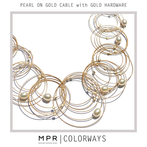 Mini Tears Double Chain Necklace MPR-TN-001S