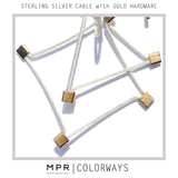 Multi-Interlock Teardrop Chain Hook Earrings