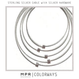 Swirl Lariat Necklace