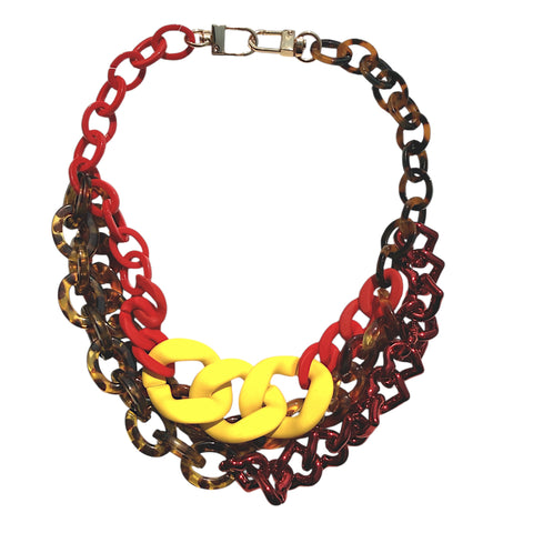 MPR X IMAGINARIUM Lacquer Circuit Necklace