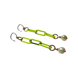 MPR x IMAGINARIUM Acid Lime Pearl Relay Earrings