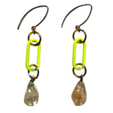 MPR x IMAGINARIUM Acid Lime Stone Drop Earrings