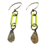 MPR x IMAGINARIUM Acid Lime Stone Drop Earrings