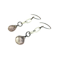 MPR x IMAGINARIUM Alabaster Lilac Disc Earrings
