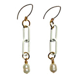 MPR x IMAGINARIUM Alabaster Pearl Relay Earrings