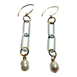 MPR x IMAGINARIUM Alabaster Pearl Relay Earrings