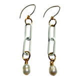 MPR x IMAGINARIUM Alabaster Pearl Relay Earrings