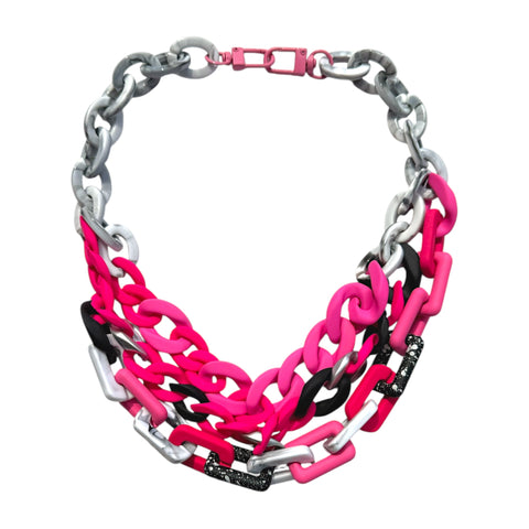 MPR x IMAGINARIUM: Blush Aggregate Statement Necklace