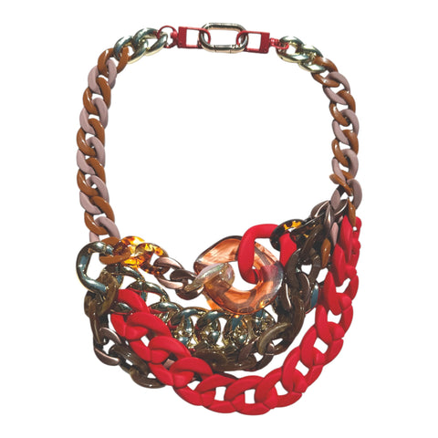 MPR x IMAGINARIUM: Burnished Voltage Statement Necklace