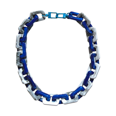 MPR x IMAGINARIUM Cobalt Mirror Necklace