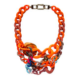MPR x IMAGINARIUM: Coral Bonfire Statement Necklace