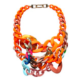 MPR x IMAGINARIUM: Coral Bonfire Statement Necklace