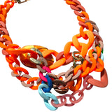MPR x IMAGINARIUM: Coral Bonfire Statement Necklace